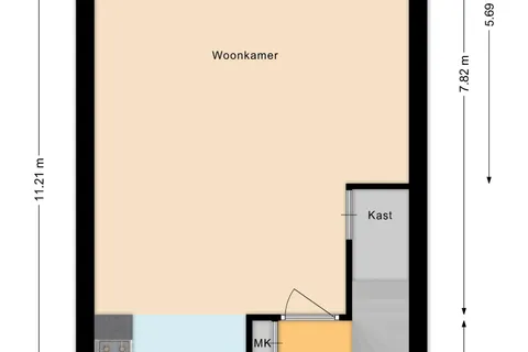 Plattegrond 1 van Den Oven 1