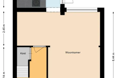 Plattegrond 1 van Wijnsel 15