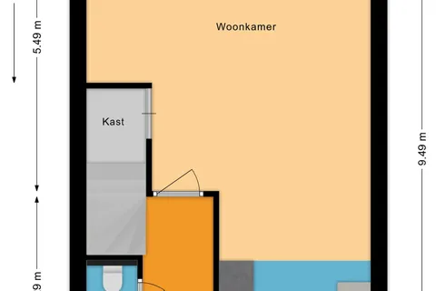 Plattegrond 1 van Aakpark 9