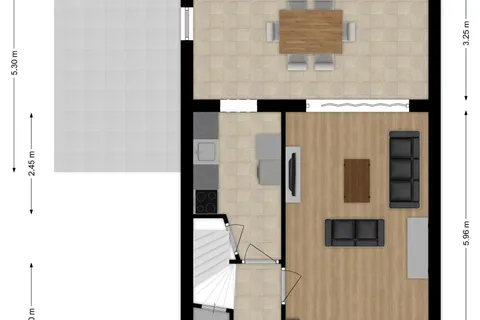 Plattegrond 1 van Sint Lambertusstraat 13