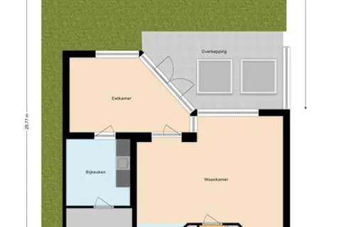 Plattegrond 1 van Schaarland 10