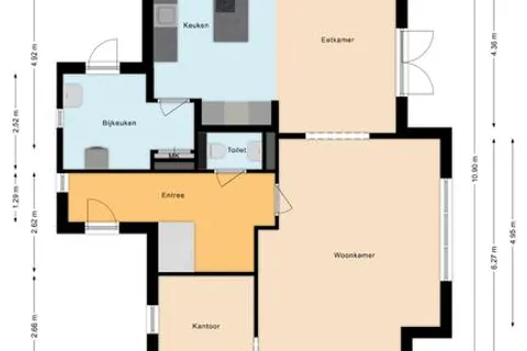 Plattegrond 1 van Kleine Vuurvlinder 45