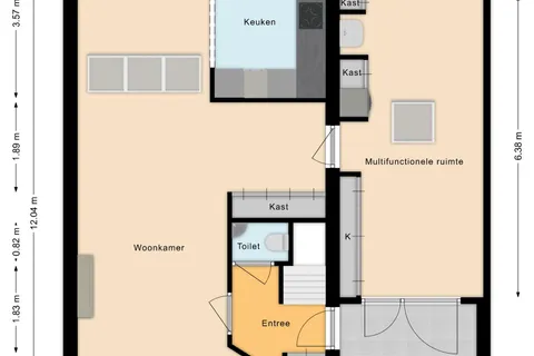 Plattegrond 1 van Denethor 16