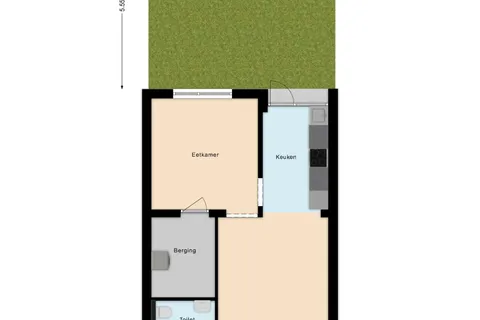 Plattegrond 1 van Wingerd 26