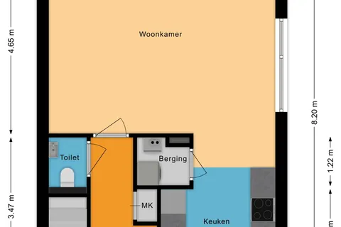 Plattegrond 1 van Grauwveen 11