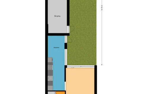 Plattegrond 1 van Planetenstraat 8
