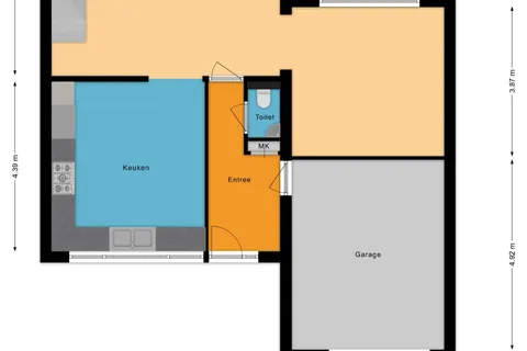 Plattegrond 1 van Hoefslag 3