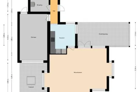 Plattegrond 1 van Zomerland 7