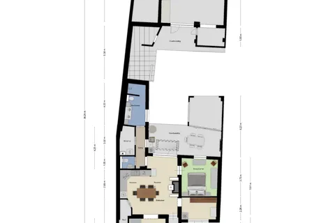 Plattegrond 1 van Bogardeind 211
