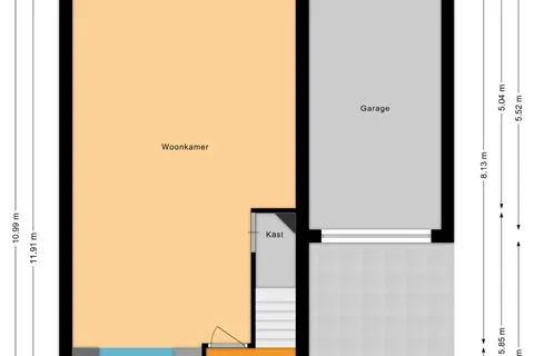 Plattegrond 1 van Veenmos 20
