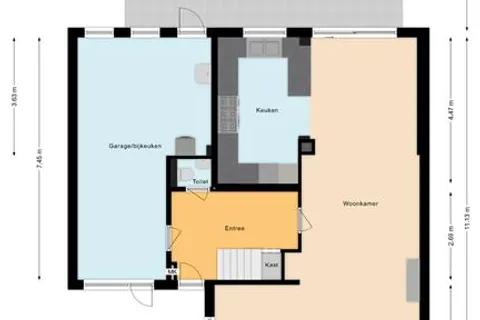 Plattegrond 1 van Notelaar 6