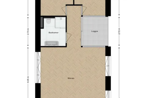 Plattegrond 1 van Heuvel 3