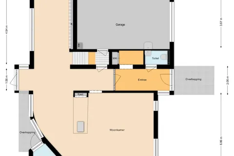 Plattegrond 1 van Geerland 3