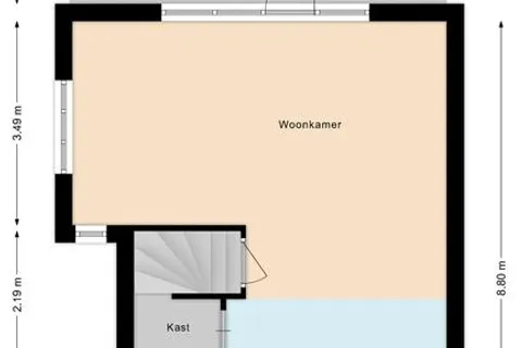 Plattegrond 1 van Jan Heurkensstraat 14
