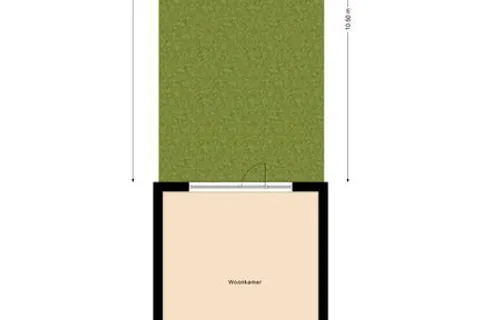 Plattegrond 1 van Volmolenplein 2A