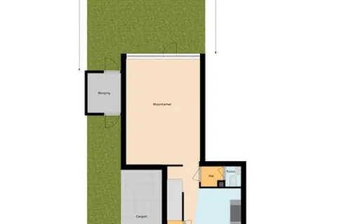 Plattegrond 1 van Waleweinlaan 98
