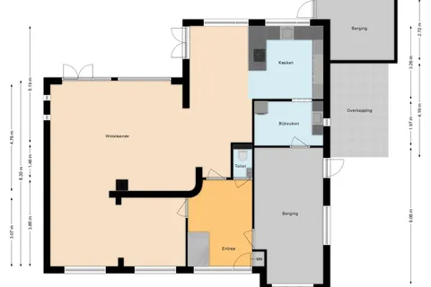 Plattegrond 1 van Sporkehout 23