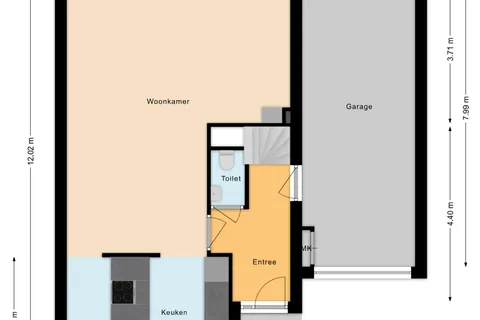 Plattegrond 1 van Gandalf 41