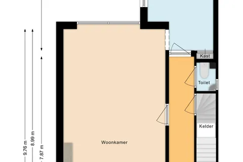 Plattegrond 1 van Rodenbachlaan 3