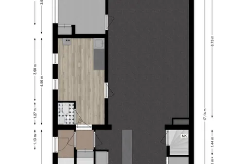 Plattegrond 1 van Pater van den Elsenplein 2
