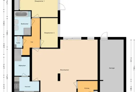 Plattegrond 1 van Heidezoom 22