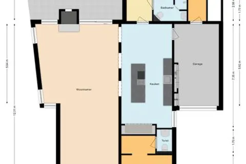 Plattegrond 1 van Fili 4