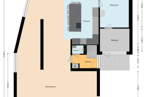 Plattegrond 1 van Valandil 32