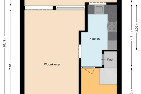 Plattegrond 1 van Linze 32