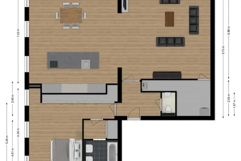 Plattegrond 1 van Westpoint 95