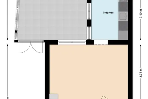 Plattegrond 1 van Hulst 55