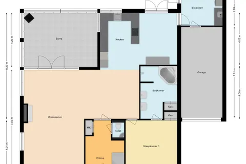 Plattegrond 1 van Pepijn 5