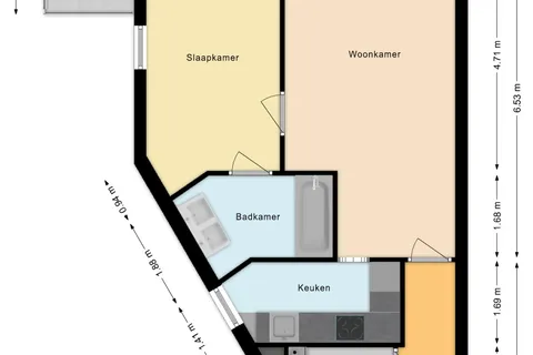Plattegrond 1 van Meierijse Kar 5
