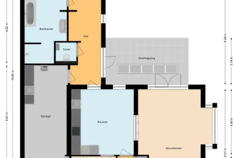 Plattegrond 1 van Gimli 2