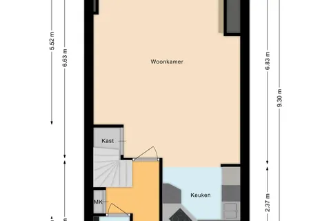 Plattegrond 1 van Leemkuylen 100