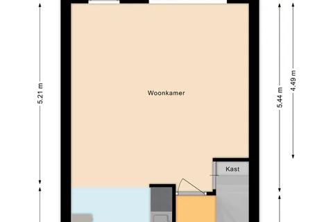 Plattegrond 1 van Korenland 5