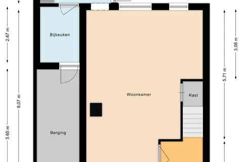 Plattegrond 1 van Schutsboom 1