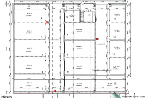 Plattegrond 1 van Lage Ham 106