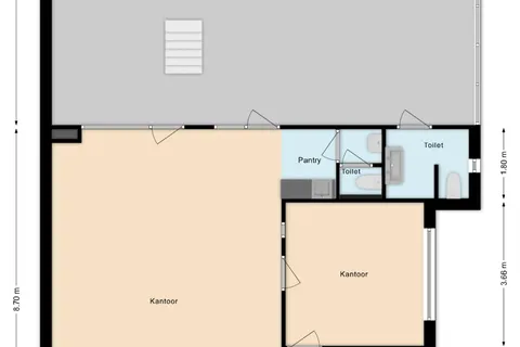 Plattegrond 1 van Minckelersstraat 22