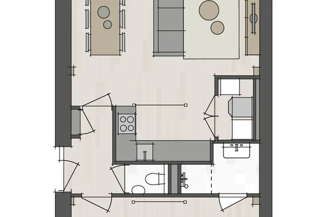 Foto 3 van Appartement