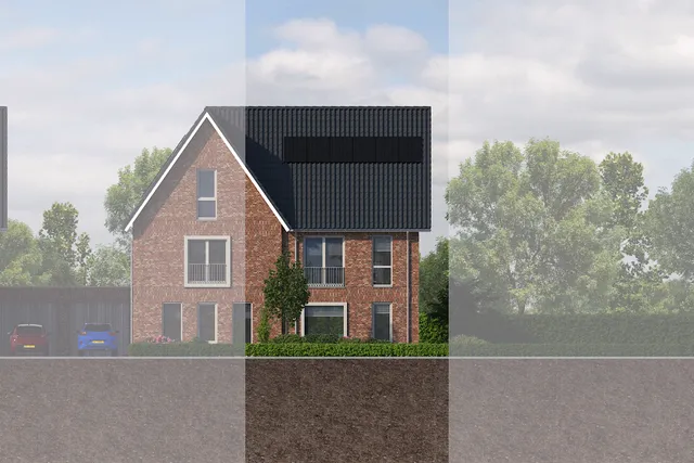 Foto 1 van 2 onder 1 kapwoning