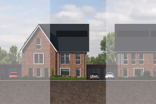 Foto 1 van 2 onder 1 kapwoning