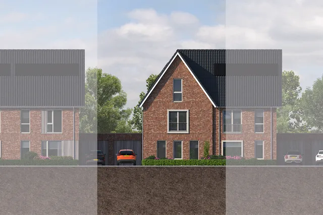 Foto 1 van 2 onder 1 kapwoning