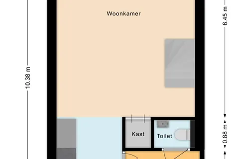 Plattegrond 1 van Stoomlederplein 13