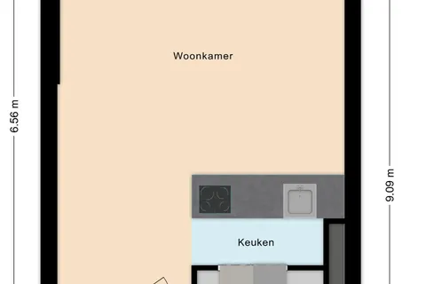 Plattegrond 1 van Kastelenplein 152