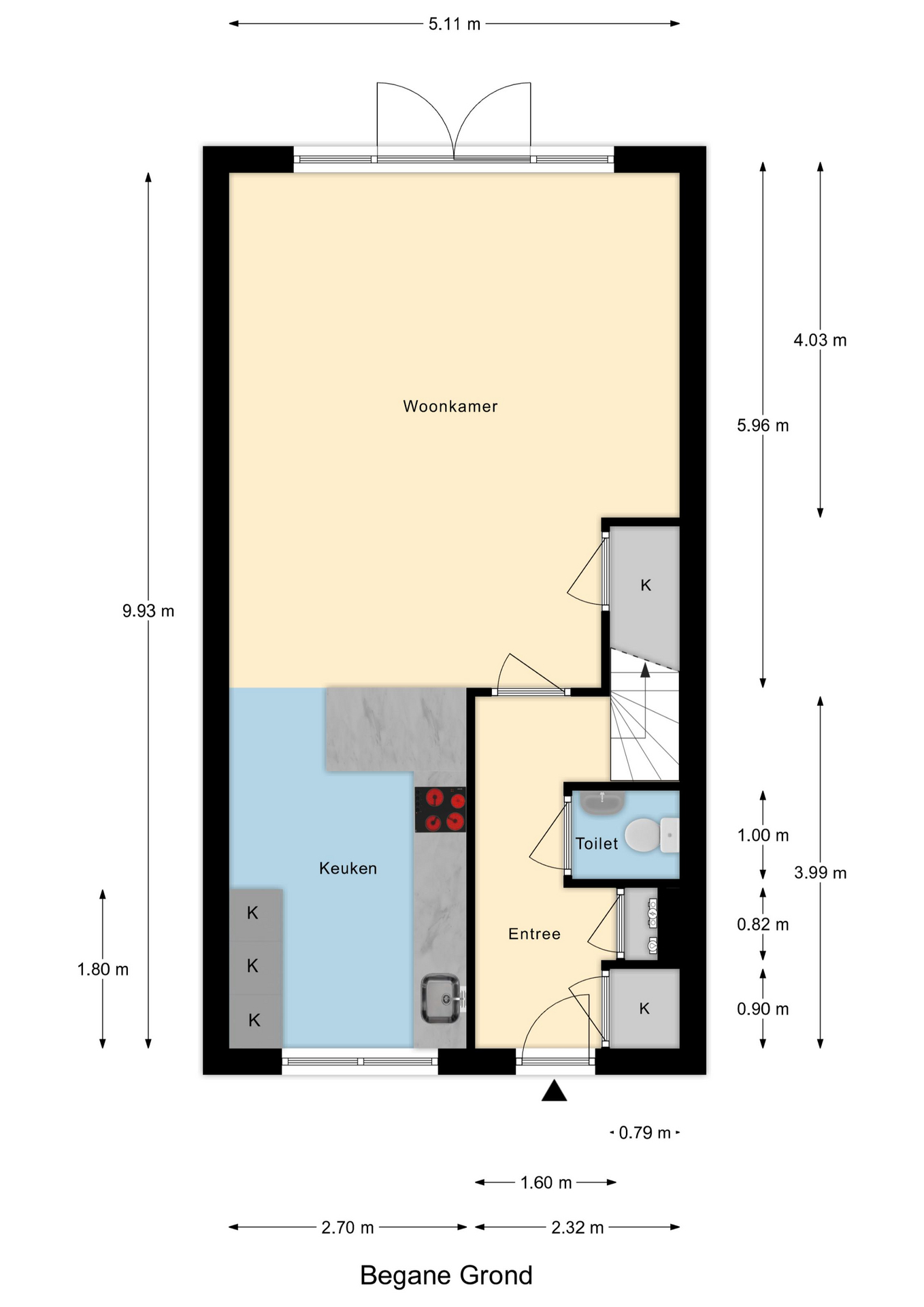 Plattegrond 1 van Bolderik 16
