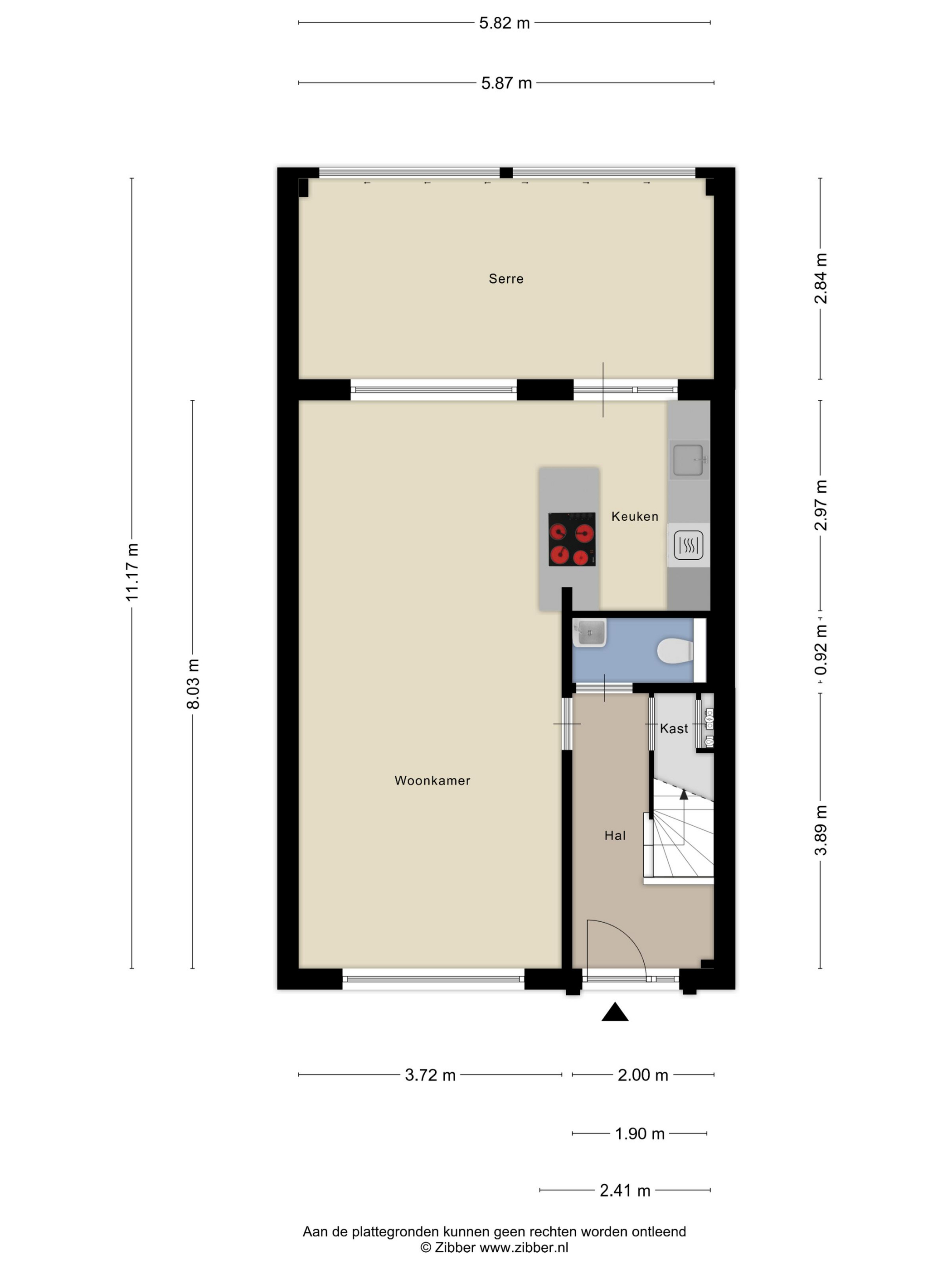 Plattegrond 1 van Floralaan West