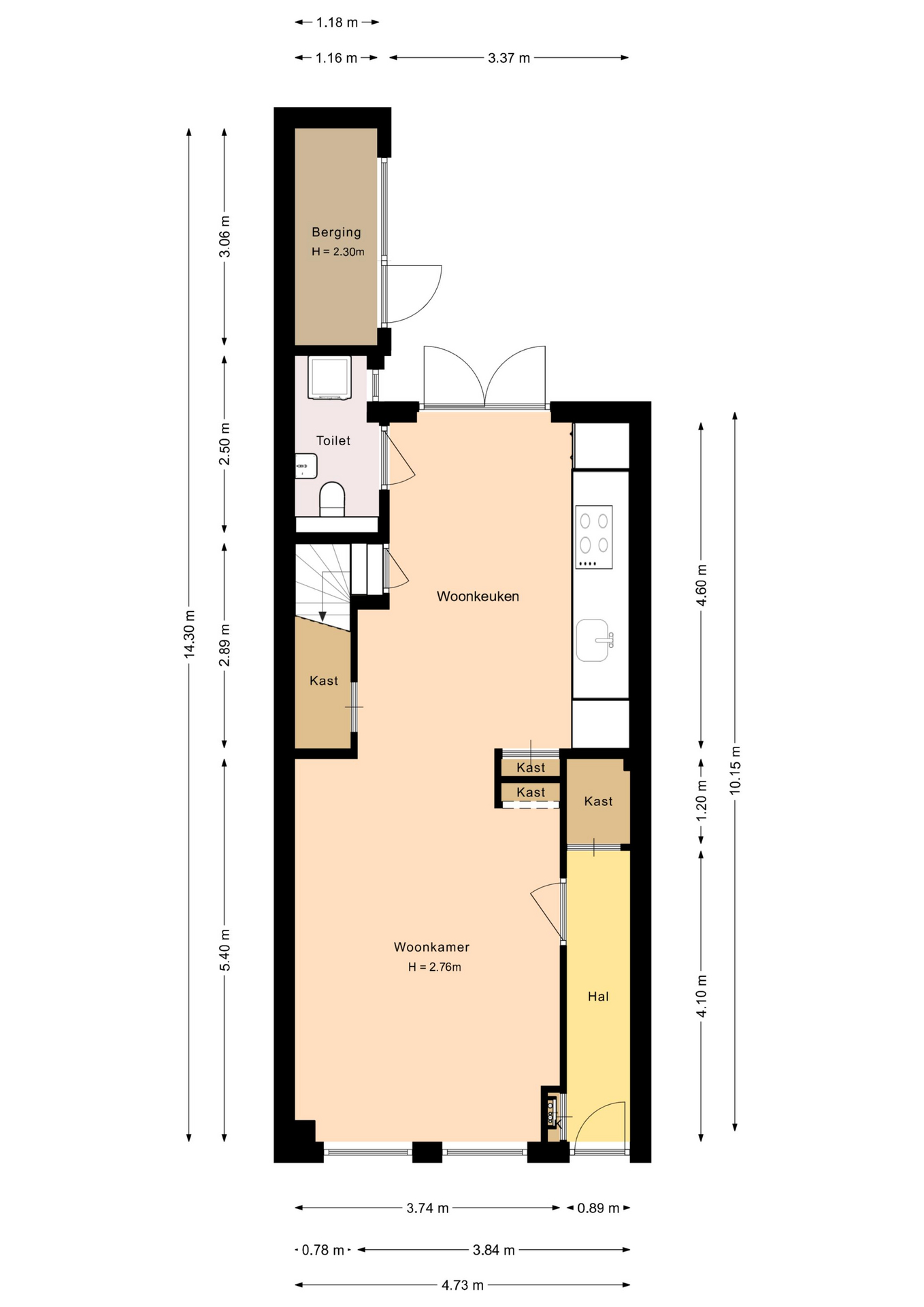 Plattegrond 1 van Handvastwater 47