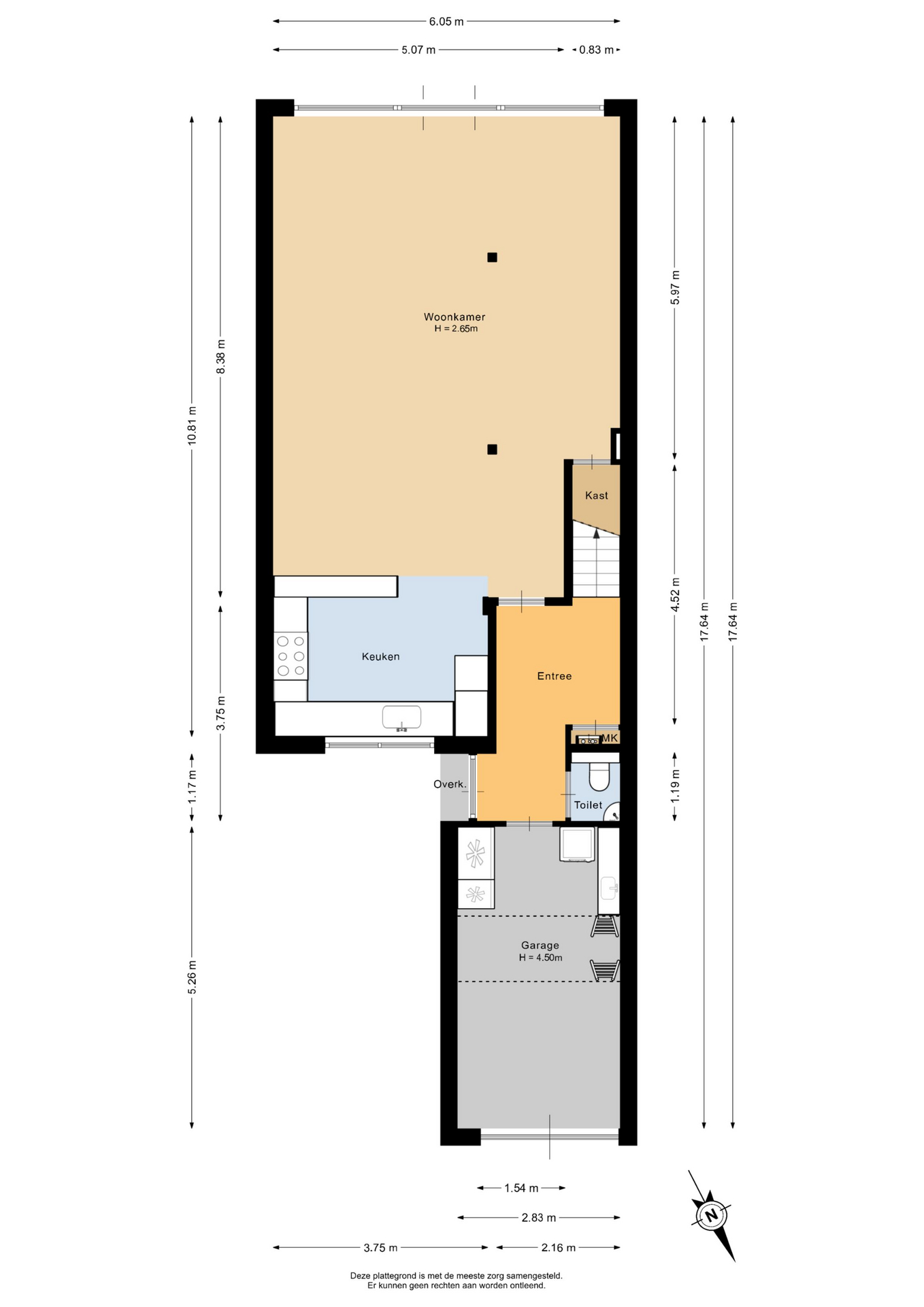 Plattegrond 1 van Standerdmolen 93